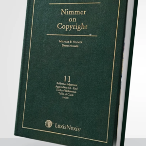 Nimmer on Copyright by Melville B Nimmer (Set of 11 Vols.)