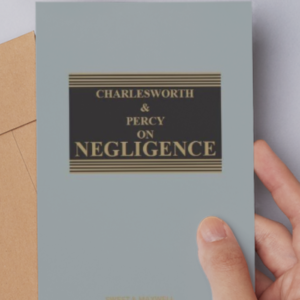 Charlesworth and Percy on Negligence by C.T. Walton – 14th Edition 2021