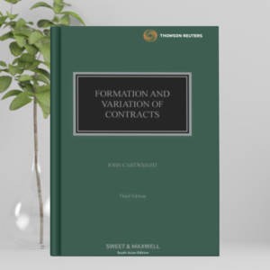 Formation and Variation of Contracts by John Cartwrigth – 3rd Edition 2023