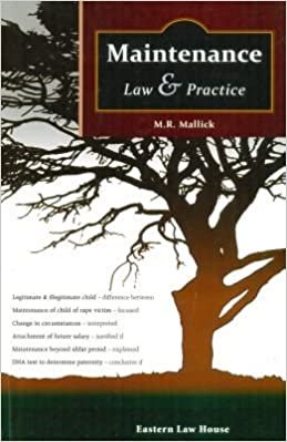 M.R.MALLICK MAINTENANCE LAW & PRACTICE