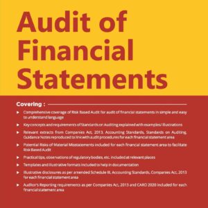 TAXMANN’S AUDIT OF FINANCIAL STATEMENTS BY CA PRANAV JAIN