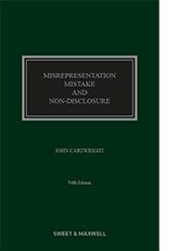 MISREPRESENTATION, MISTAKE AND NON-DISCLOSURE, FIFTH EDN, SOUTH ASIAN EDITION