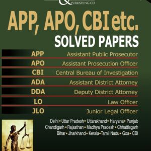 LJP’s APP, APO, CBI etc. Solved Papers (In 2 vols)