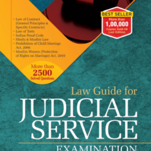 Law Guide for Judicial Service Examination Volume 1 (Judicial Guides) by A K Jain – Edition 2024