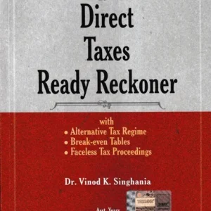 TAXMANN’S DIRECT TAXES READY RECKONER (AY 2022-23 & 2023-24)