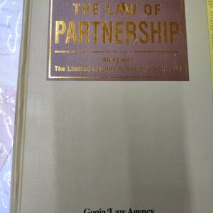 THE LAW OF PARTNERSHIP(ALONGWITH THE LLP ACT, 2008) BY JUSTICE PS NARAYANA