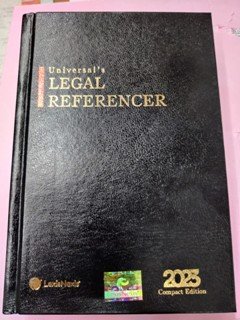 UNIVERSAL’S LEGAL REFERENCER 2023 – COMPACT EDITION (LEXIS NEXIS)