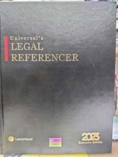 UNIVERSAL’S LEGAL REFERENCER 2023 – EXECUTIVE EDITION (LEXIS NEXIS)