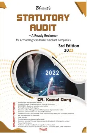 Bharat’s Statutory Audit — A Ready Reckoner by CA. Kamal Garg – 3rd Edition