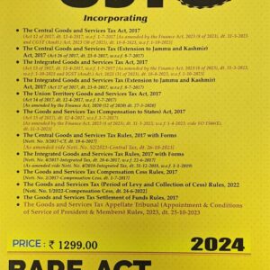 COMMERCIAL’S GST Bare Act – Edition 2024 (Updated till Nov’23)