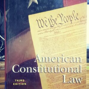 American Constitutional Law by Jr. Otis H. Stephens, John M. Scheb