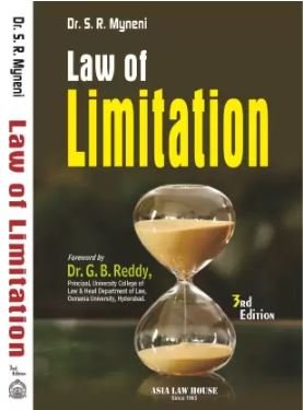 Law of Limitation by Dr. S.R. Myneni – 3rd Edition 2025
