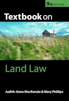 Textbook on Land Law (Used Book) by Judith-Anne Mackenzie, Mary Phillips