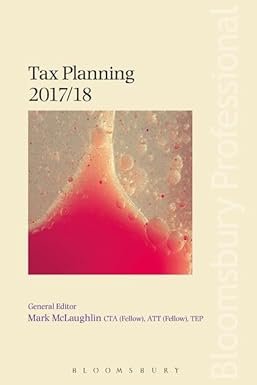 Tax Planning by Mark McLaughlin – Edition 2017