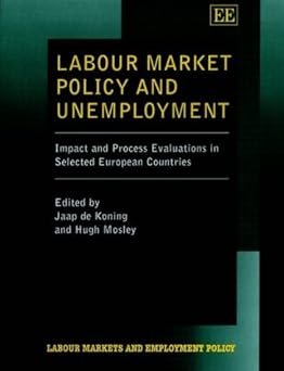 Labour Market Policy and Unemployment by Jaap de Koning