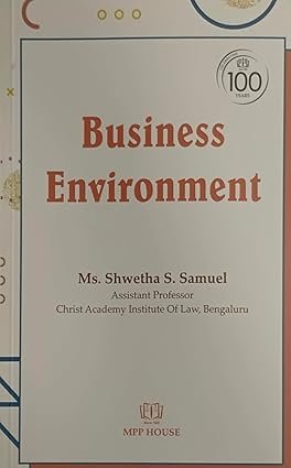 Business Environment by Shwetha S.Samuel
