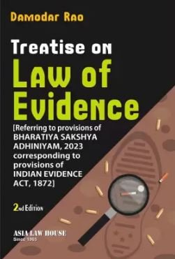 Treatise on Law of Evidence by Damodar Rao – 2nd Edition 2024