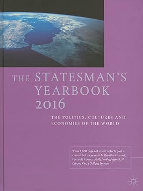 The Statesman’s Yearbook 2016 by Nick Heath-Brown – Edition 2015