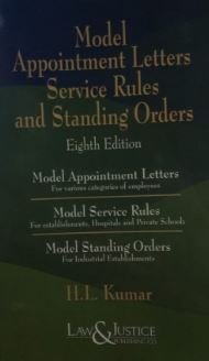 Model Appointment Letters Service Rules and Standing Orders by HL Kumar & Gaurav Kumar – Edition 2025