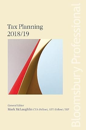 Tax Planning by Mark McLaughlin – Edition 2018