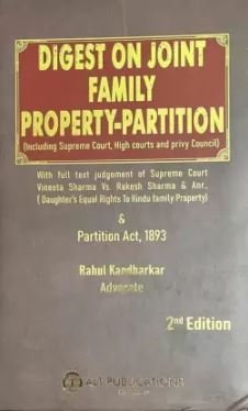 Digest On Joint Family Property Partition