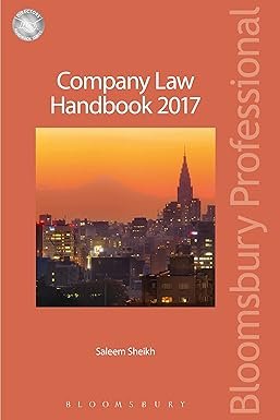 Company Law Handbook 2017 by Dr Saleem Sheikh – Edition 2017