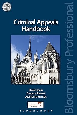 Criminal Appeals Handbook by Daniel Jones – Edition 2015