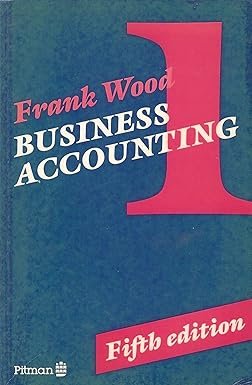 Business Accounting (Used Book) by Frank Wood
