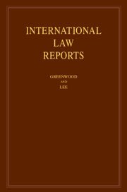 International Law Reports (Volume 201) by Christopher Greenwood – Edition 2023
