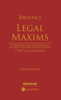 Broom’s Legal Maxims by Broom – 14th Edition 2024