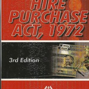 Commentary on Hire Purchase by D.D. Seth – 3rd Reprint Edition 2025