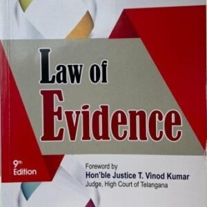 Law of Evidence by Dr. V. Krishnamachari – 9th Edition 2024
