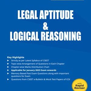 Taxmann’s Cracker – Legal Aptitude & Logical Reasoning by K.M. Bansal for June 2023