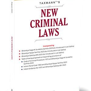 New Criminal Laws by Taxmann – Edition 2023