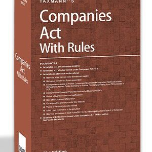 Companies Act with Rules – 21st Edition 2024