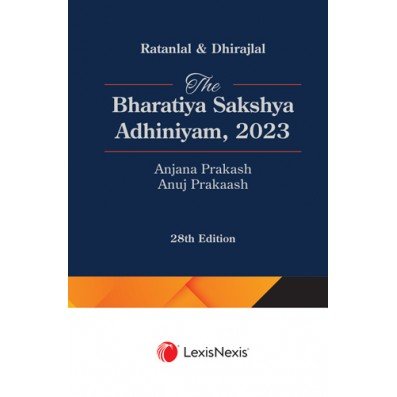 Ratanlal & Dhirajlal – The Bharatiya Sakshya Adhiniyam, 2023 – 28th Edition 2025