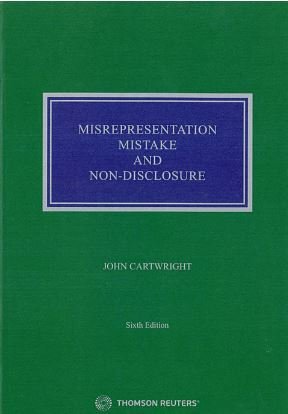 Misrepresentation, Mistake and Non-Disclosure by Richard Parkes QC, Godwin Busutti – 6th Edition 2024