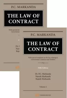 The Law of Contract by P. C. Markanda – 5th Edition 2022