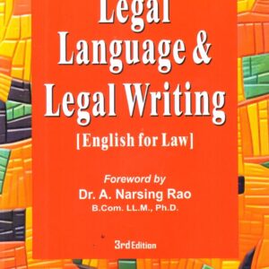 Legal Language & Legal Writing By Dr. S.R. Myneni – Edition 2025