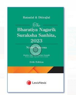 Ratanlal & Dhirajlal Bharatiya Nagarik Suraksha Sanhita, 2023 By Ratanlal & Dhirajlal 24th Edition