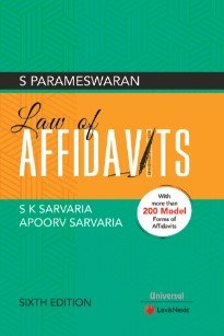 Law of Affidavits by S Parameswaram – 6th Edition 2023