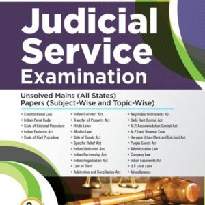 Judicial Service Examination Unsolved Mains All States Papers by Bhumika Jain, Pawan Kumar – 3rd Edition 2023