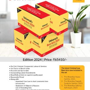 Universal’s Bare Acts 2024 – Set of 344 titles