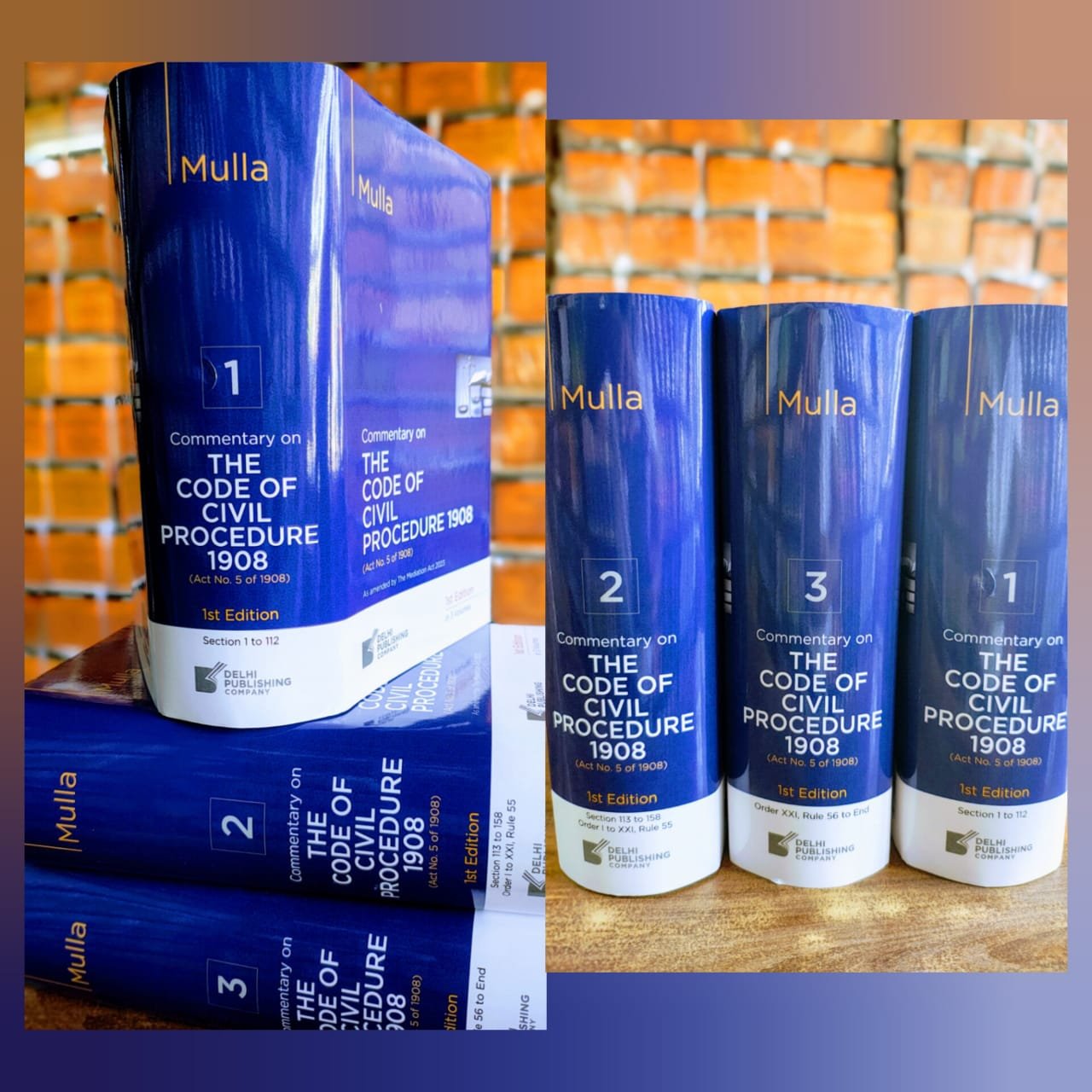 Commentary on Code Of Civil Procedure by MULLA (Set of 3 Vols.) – Edition 2025