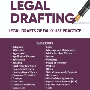CIVIL LEGAL DRAFTING Legal drafts of Daily Use Practice by A K Sharma – Edition 2025