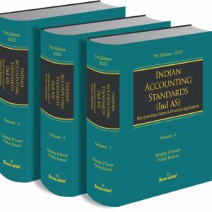 INDIAN ACCOUNTING STANDARDS (Ind AS) by Dolphy D Souza (Set of 3 Vols.) – 7th Edition 2025