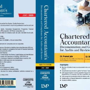 Chartered Accountant’s – Documentation and Compliance for Audits and Reviews by CA Pramod Jain – 12th Edition 2025