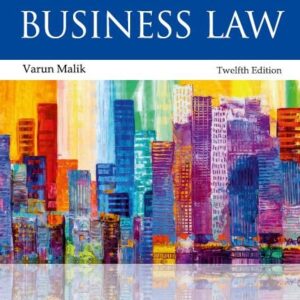 Avtar Singh’s Business Law by Varun Malik – 12th Edition 2023