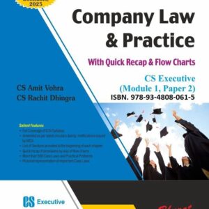 Company Law & Practice by CS Amit Vohra CS Rachit Dhingra – 25th Edition 2024