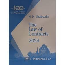 N. H. Jhabvala The Law of Contracts 2024
